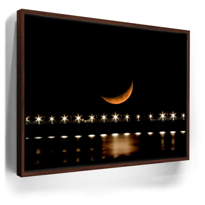 Featured image 11 for Crescent Moon Over Pier