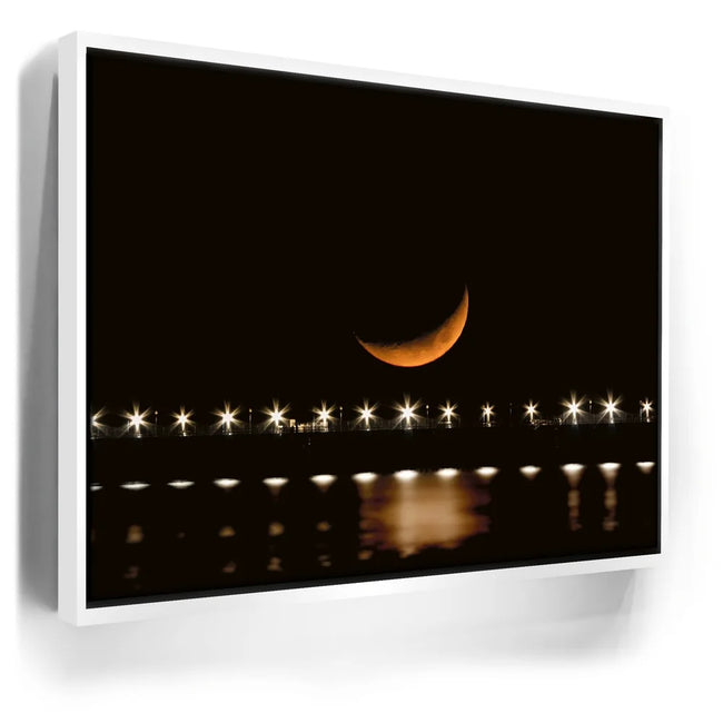 Featured image 6 for Crescent Moon Over Pier