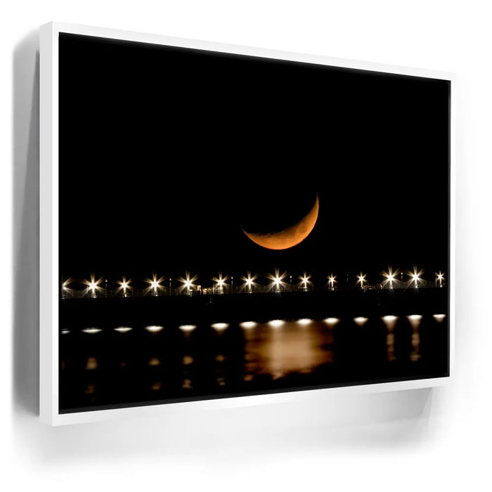 Featured image 7 for Crescent Moon Over Pier