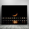 Featured image 1 for Crescent Moon Over Pier