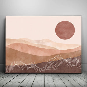 Crimson Desert Dunes - Boho