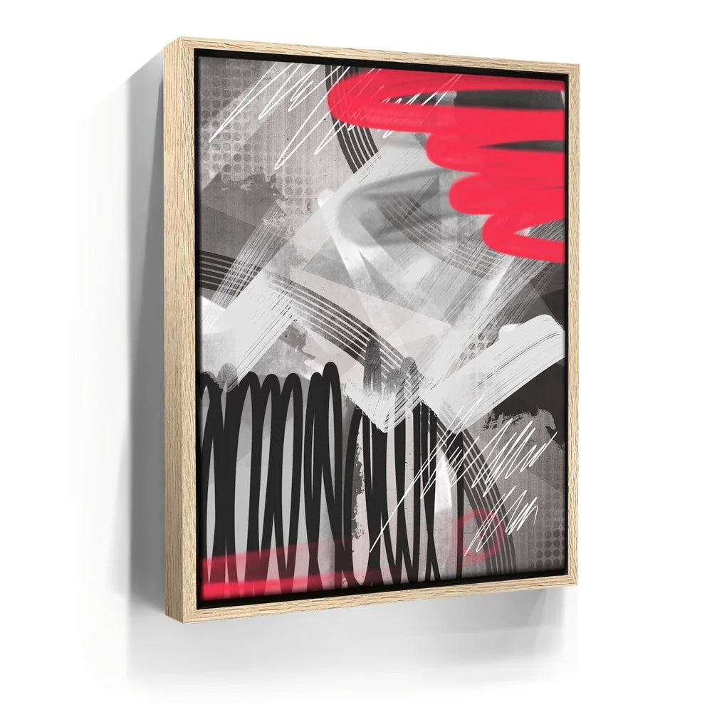 Featured image 9 for Crimson Noir - Abstract Graffiti