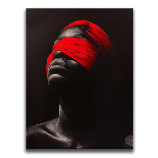 Crimson Silence Posters, Prints, & Visual Artwork TheGoatWallArt PORTRAIT 18x24 0.75" STANDARD