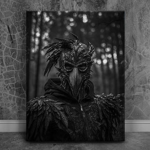 Crow Warrior I - Black & White