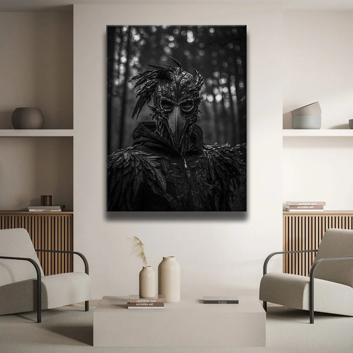 Featured image 2 for Crow Warrior I - Black & White