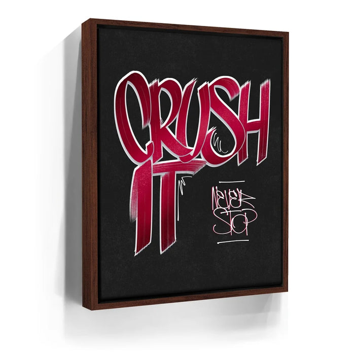 Featured image 11 for Crush It - Red - Calligraphy