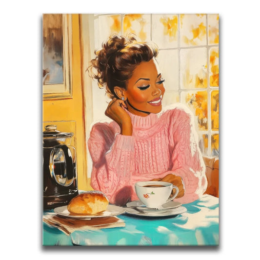 Cup Of Her Own Posters, Prints, & Visual Artwork TheGoatWallArt PORTRAIT 18x24 0.75" STANDARD