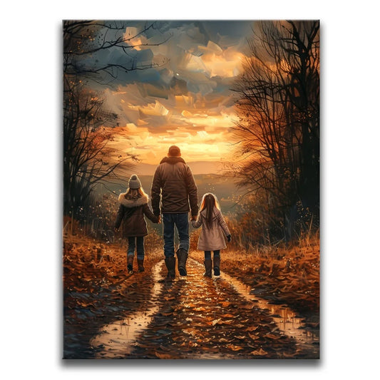 Dads & Daughters Posters, Prints, & Visual Artwork TheGoatWallArt PORTRAIT 18x24 0.75" STANDARD