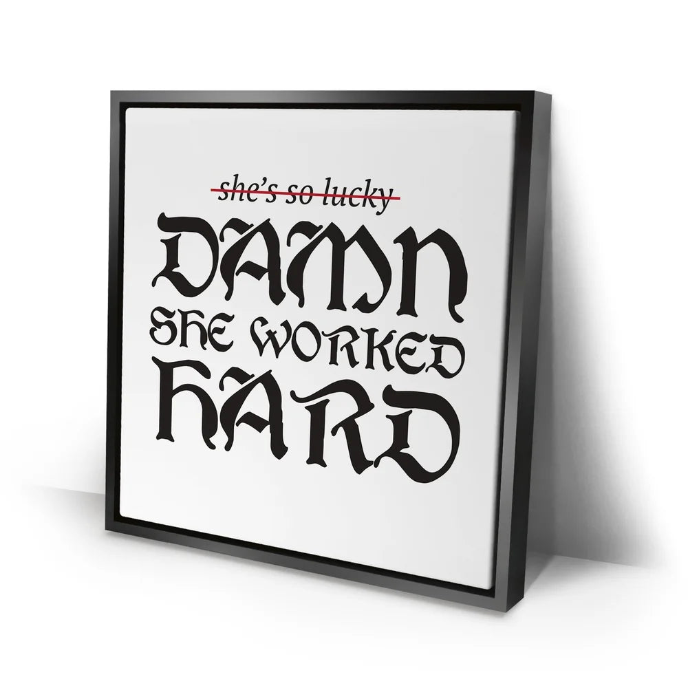 Featured image 2 for Damn She Worked Hard
