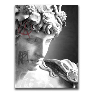 David Statue - Graffiti