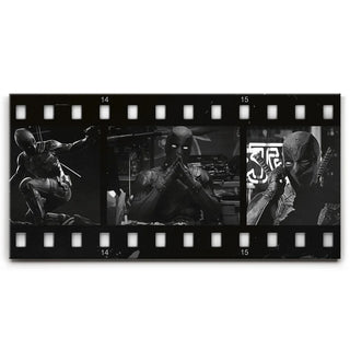 Deadpool Filmstrip - Black & White