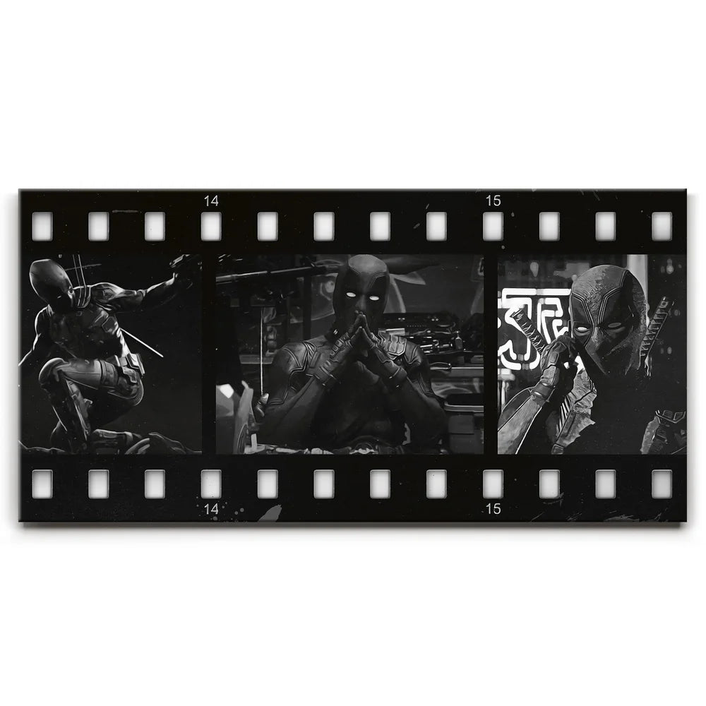 Featured image 1 for Deadpool Filmstrip - Black & White