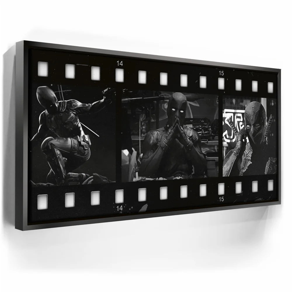 Featured image 5 for Deadpool Filmstrip - Black & White