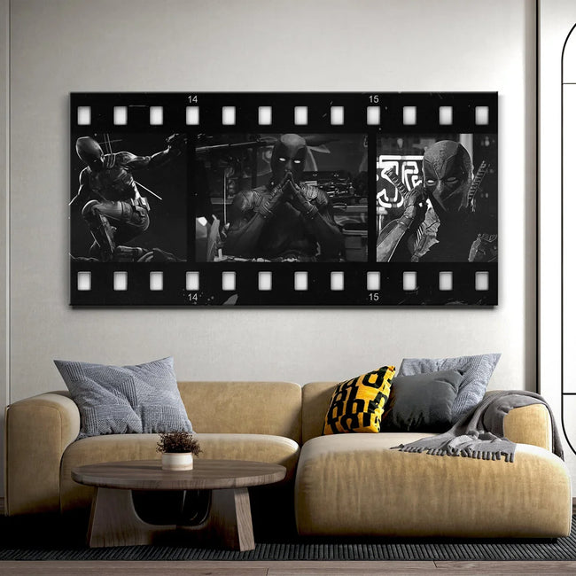 Featured image 2 for Deadpool Filmstrip - Black & White