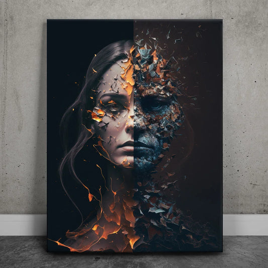 Death by a Thousand Cuts Posters, Prints, & Visual Artwork TheGoatWallArt PORTRAIT 18x24 0.75" STANDARD