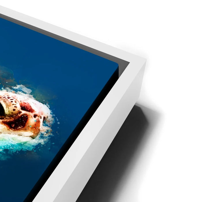 Featured image 14 for Deep Blue Sea Turtle - Watercolor