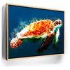 Featured image 10 for Deep Blue Sea Turtle - Watercolor