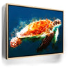 Featured image 9 for Deep Blue Sea Turtle - Watercolor