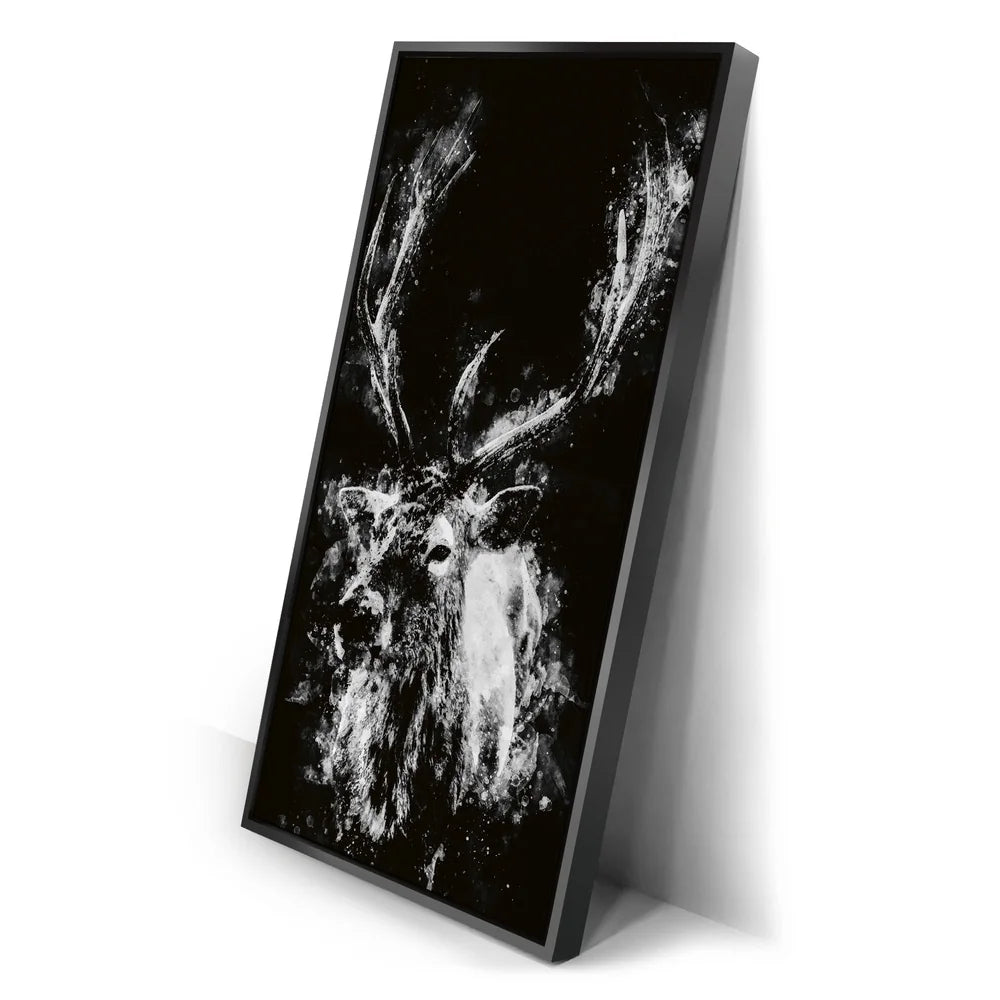 Featured image 2 for Deer - Watercolor - Black and White