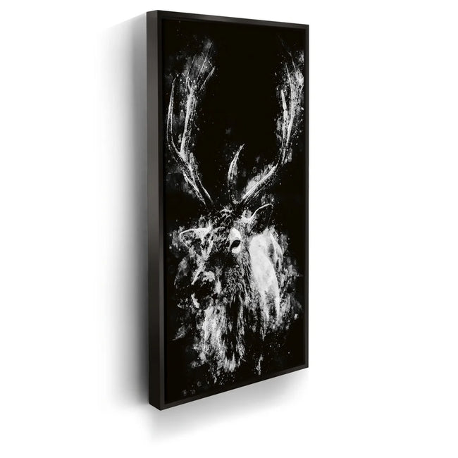Featured image 5 for Deer - Watercolor - Black and White