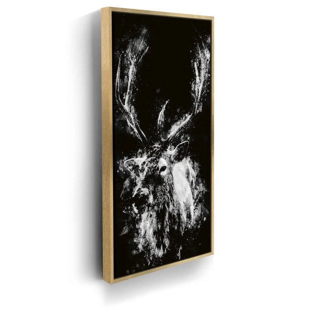 Featured image 7 for Deer - Watercolor - Black and White