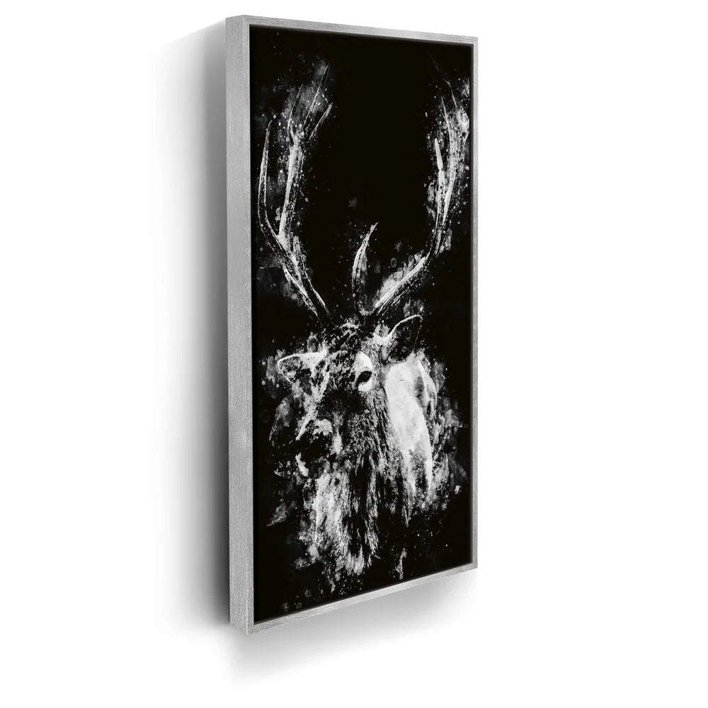 Featured image 8 for Deer - Watercolor - Black and White