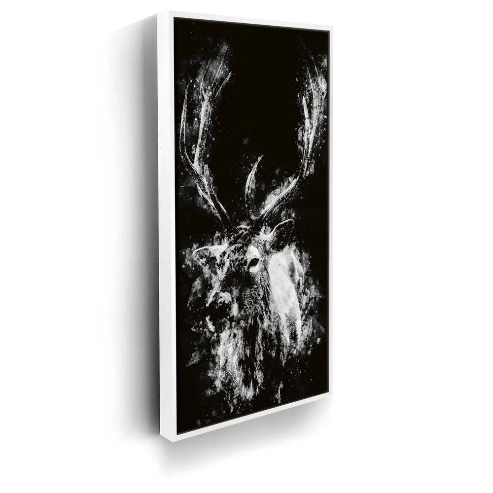 Featured image 6 for Deer - Watercolor - Black and White