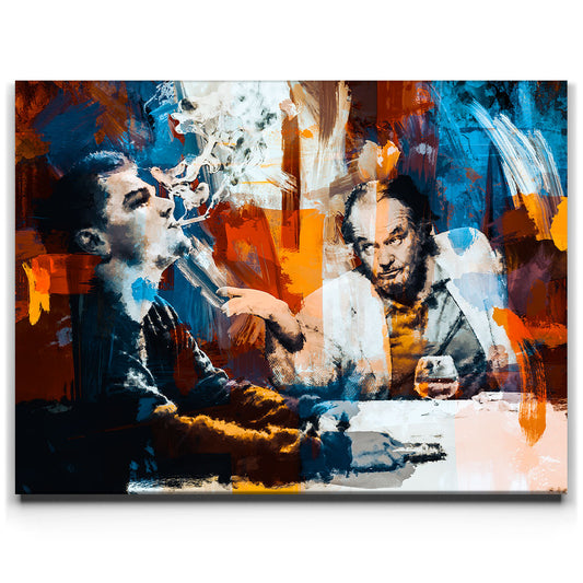 Departing Words 1 Posters, Prints, & Visual Artwork TheGoatWallArt LANDSCAPE 24x18 0.75" STANDARD