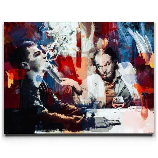 Departing Words 2 Posters, Prints, & Visual Artwork TheGoatWallArt LANDSCAPE 24x18 0.75" STANDARD