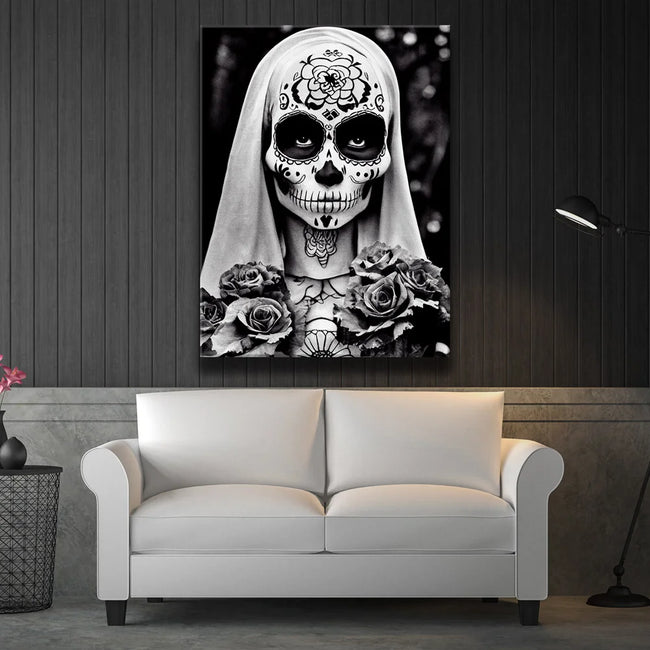 Featured image 2 for Dia De Los Muertos - Black & White
