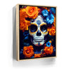 Featured image 9 for Dia De Los Muertos - Orange & Blue Flowers