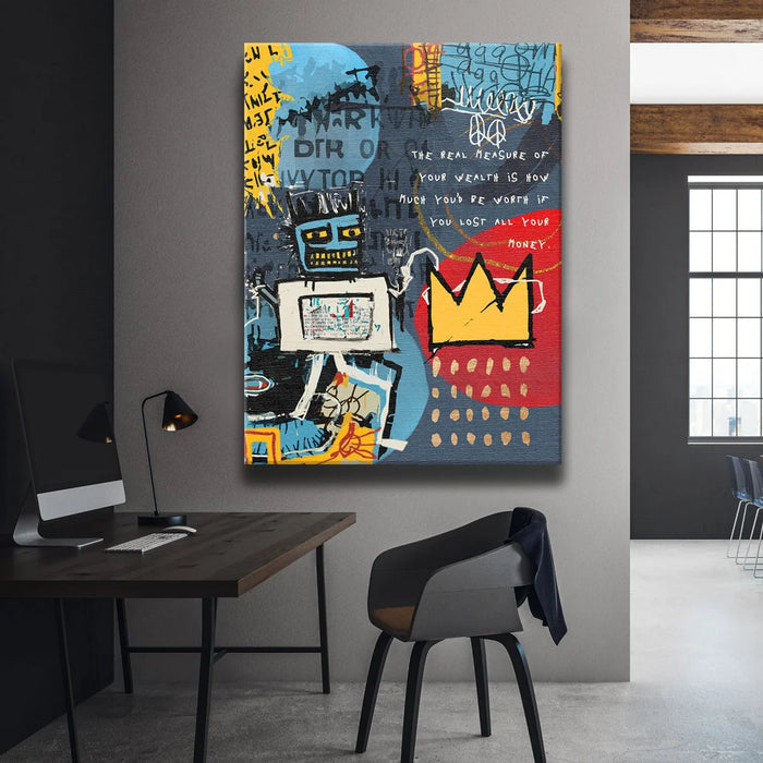 Featured image 2 for Diamond In The Rough - Basquiat Style