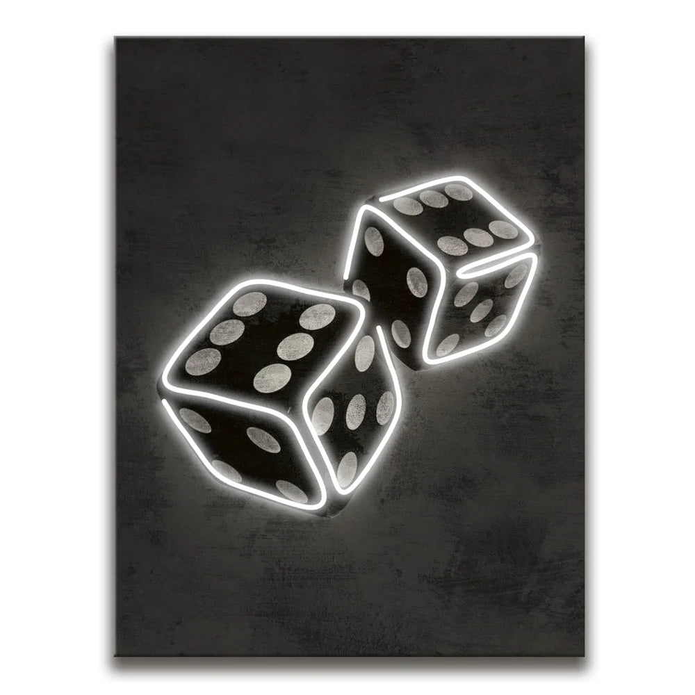Featured image 1 for Dice - Neon Style