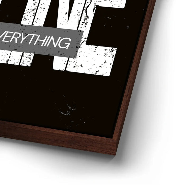 Featured image 14 for Discipline Is Everything - B & W