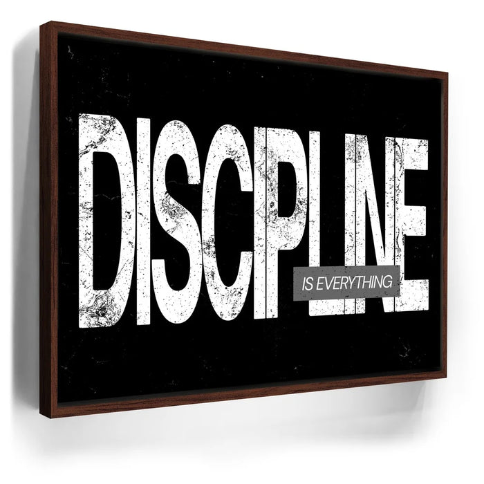 Featured image 11 for Discipline Is Everything - B & W