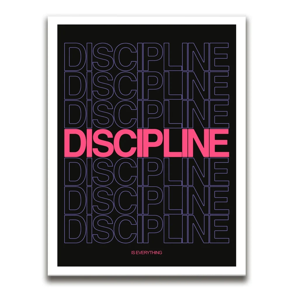 Featured image 1 for Discipline Is Everything - Pink
