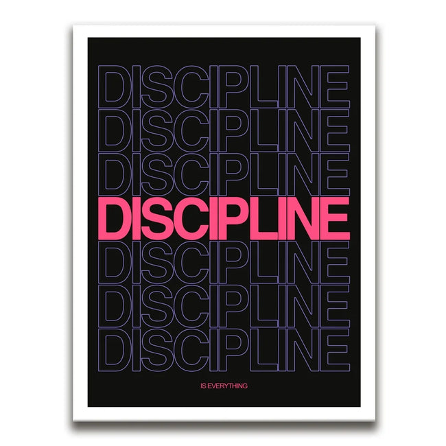 Featured image 1 for Discipline Is Everything - Pink