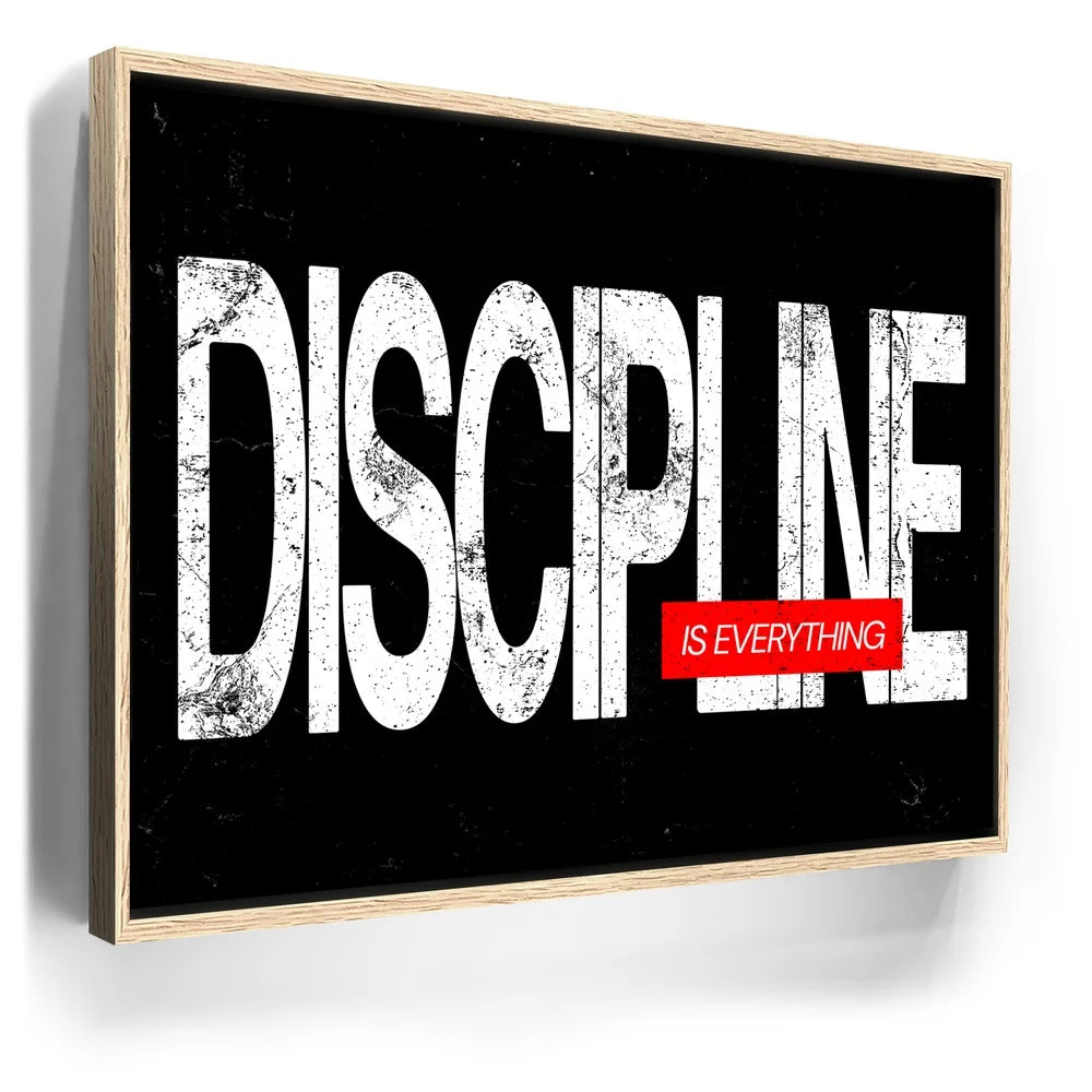 Featured image 10 for Discipline Is Everything - Red