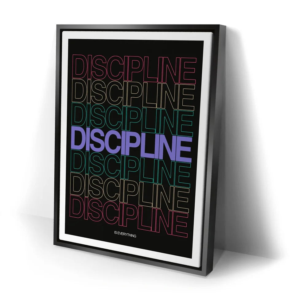 Featured image 2 for Discipline Is Everything - Retro
