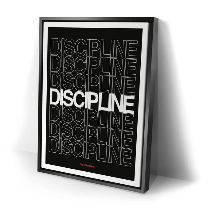 Featured image 2 for Discipline Is Everything - White