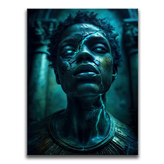 Divine Interference Posters, Prints, & Visual Artwork TheGoatWallArt PORTRAIT 18x24 0.75" STANDARD