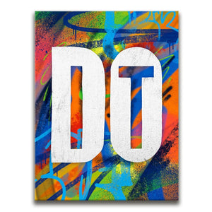 Do It - Colorful - White Text