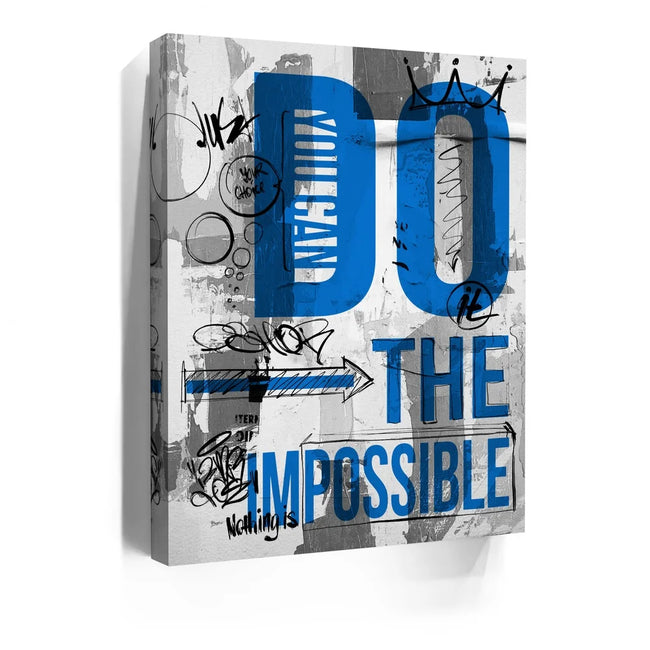 Featured image 5 for Do The Impossible - Blue - Sketch