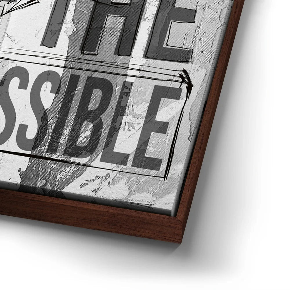 Featured image 14 for Do The Impossible - Sketch - B & W