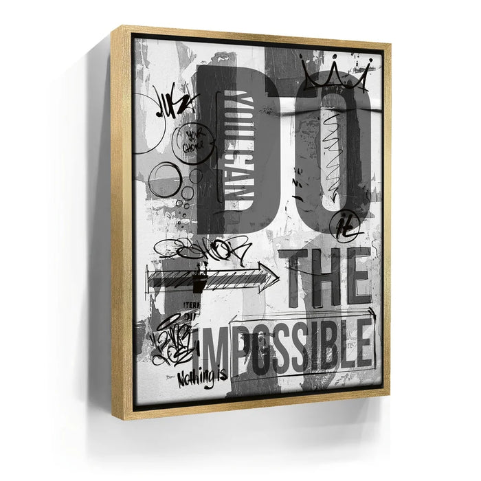 Featured image 7 for Do The Impossible - Sketch - B & W