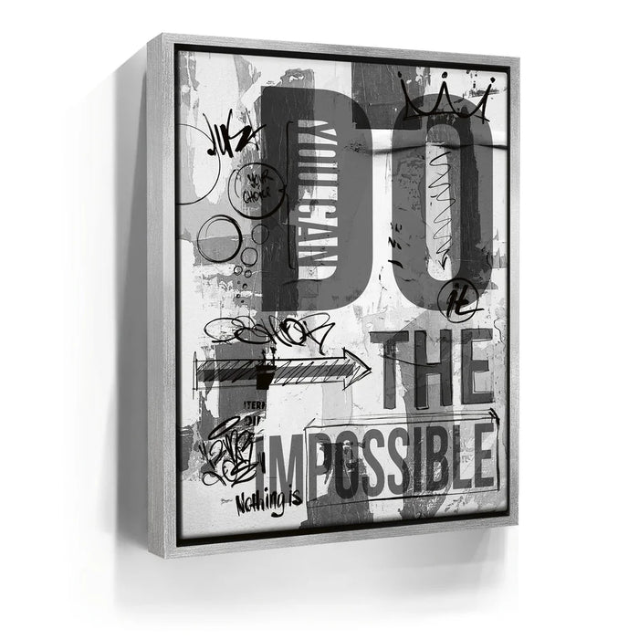 Featured image 8 for Do The Impossible - Sketch - B & W