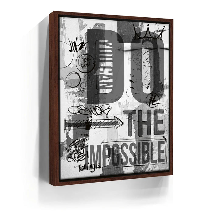 Featured image 10 for Do The Impossible - Sketch - B & W
