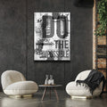 Thumbnail image 2 for Do The Impossible - Sketch - B & W