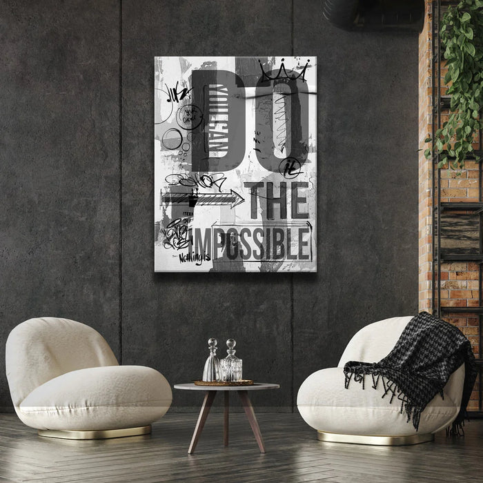 Featured image 2 for Do The Impossible - Sketch - B & W