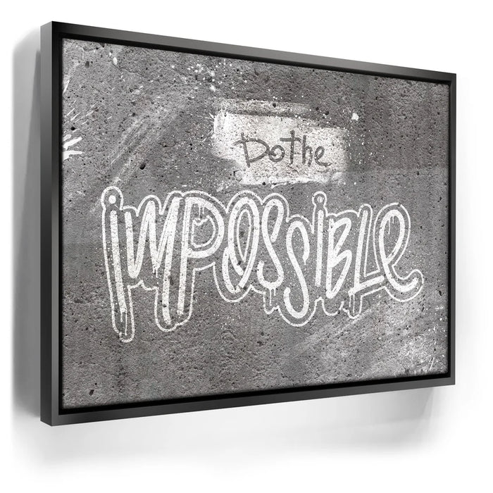 Featured image 6 for Do The Impossible - Stencil - Black and White I